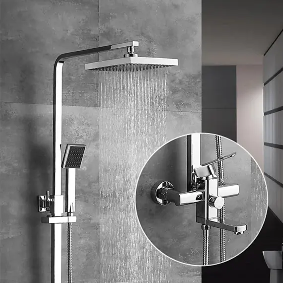 Душевая стойка Ledeme R L2433 хром, изображение 21