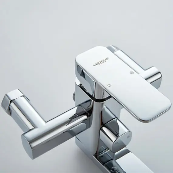 Душевая стойка Ledeme R L2433 хром, изображение 6