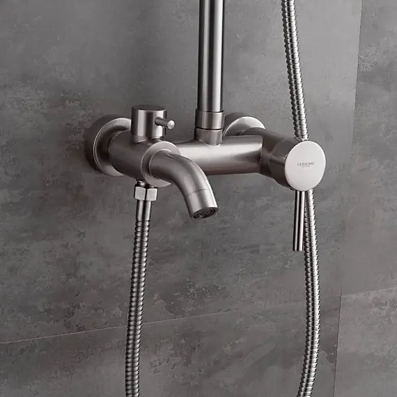 Душевая стойка Ledeme L2452A нержавеющая сталь, изображение 11