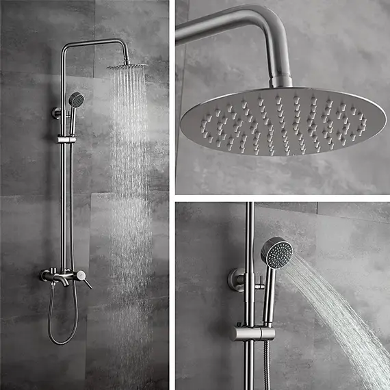 Душевая стойка Ledeme L2452A нержавеющая сталь, изображение 16