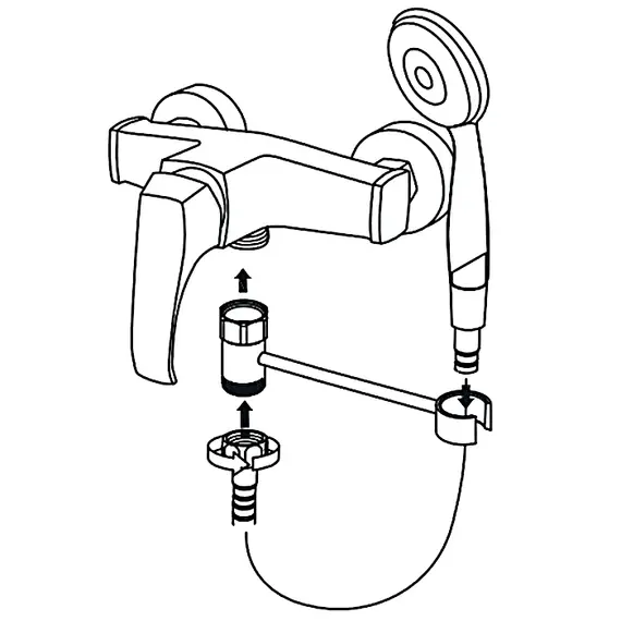 Держатель леек Ledeme L39-1 хром, изображение 3