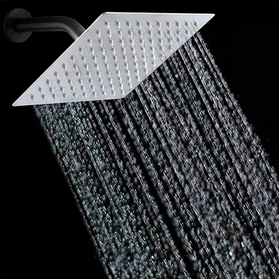 Верхний душ Ledeme L70014-25 25х25 см нержавеющая сталь, изображение 5