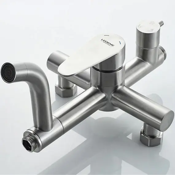 Душевая стойка Ledeme L72402 нержавеющая сталь, изображение 3