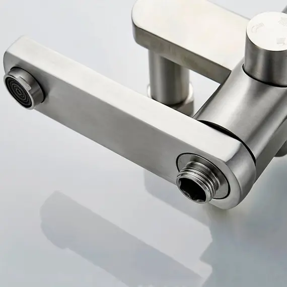 Душевая стойка со смесителем Ledeme H716 L72416 нержавеющая сталь, изображение 6