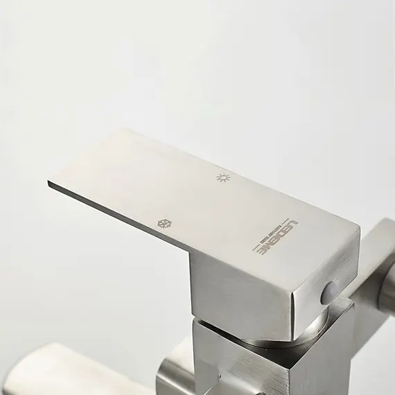 Душевая стойка со смесителем Ledeme R L72433 нержавеющая сталь, изображение 6