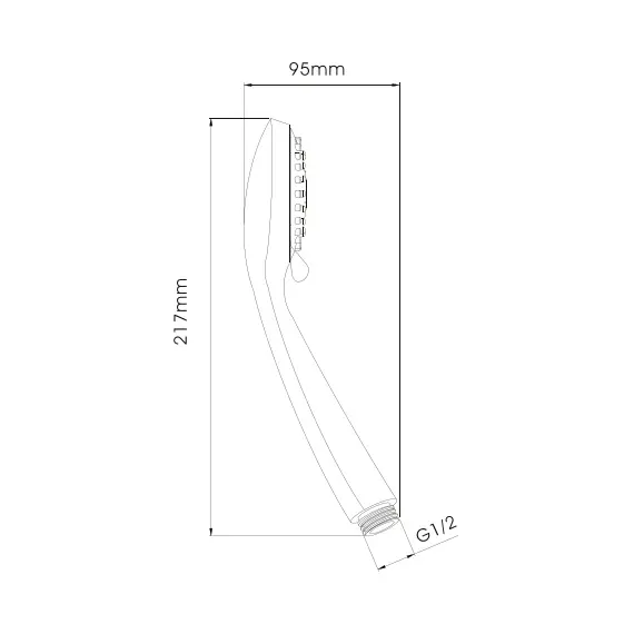 Лейка для душа Ledeme M04 хром, изображение 2