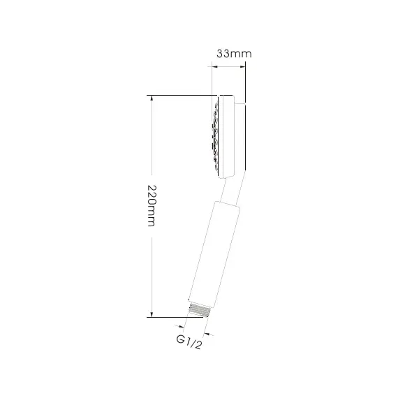 Лейка для душа Ledeme M06 хром, изображение 2