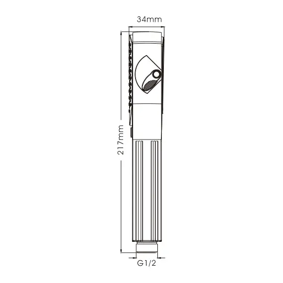 Лейка для душа Ledeme M12 хром, изображение 2
