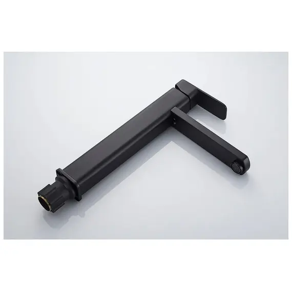 Смеситель для раковины высокий Ledeme R L1133B черный матовый, изображение 3