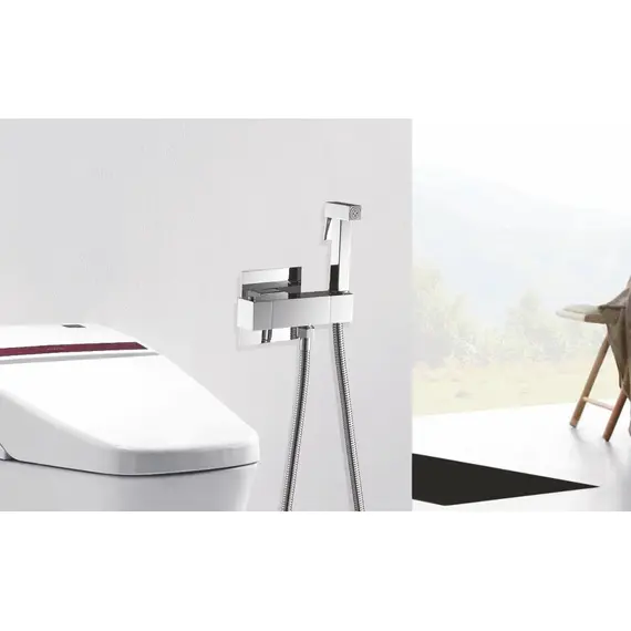 Смеситель с гигиеническим душем Rose R965, изображение 2