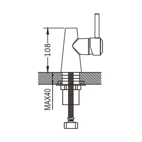 Корпус кухонного смесителя Shevanik S143, изображение 2