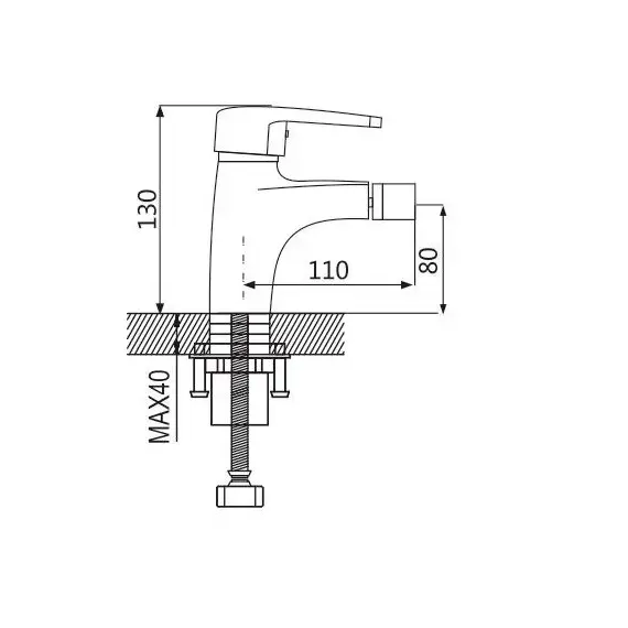 Смеситель для биде Shevanik S5007, изображение 2