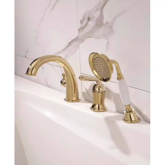 Смеситель на борт ванны Rose R0212E, изображение 2