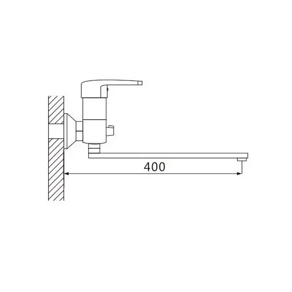 Смеситель для ванны Shevanik S5022, изображение 2