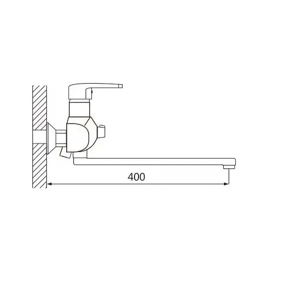 Смеситель для ванны Shevanik S5122, изображение 2