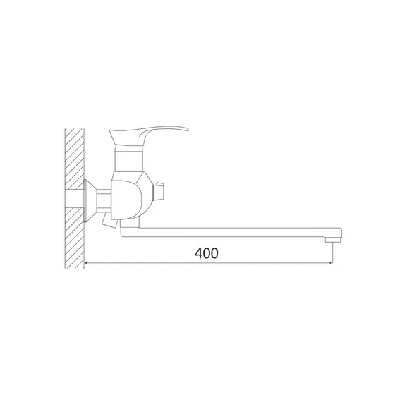 Смеситель для ванны Shevanik S5222, изображение 2