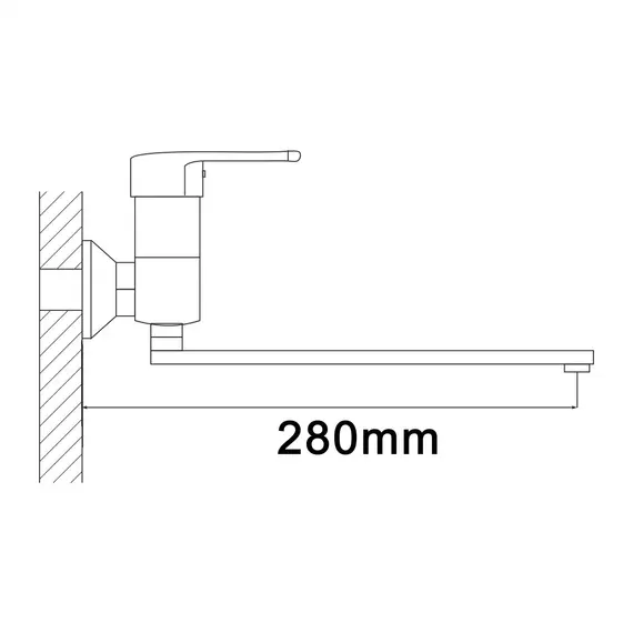 Смеситель для ванны Shevanik S5602, изображение 2