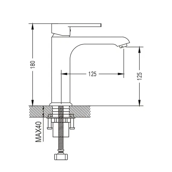 Смеситель для раковины Shevanik S9301, изображение 2