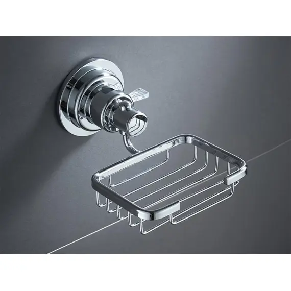 Мыльница Gerhans K24202 на присосках, хром, изображение 3