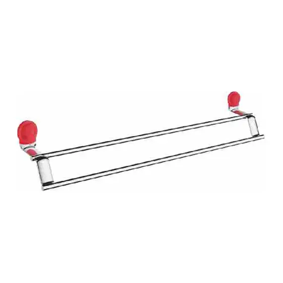 Полотенцедержатель Ledeme L30109R красный/хром