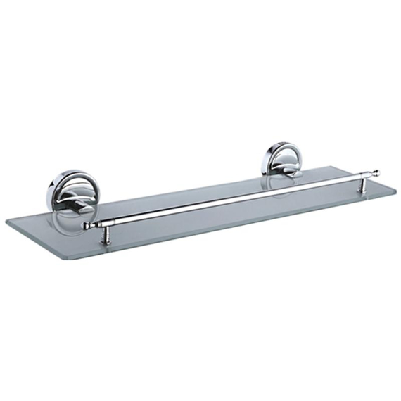 Стеклянная полка Ledeme L3507 хром