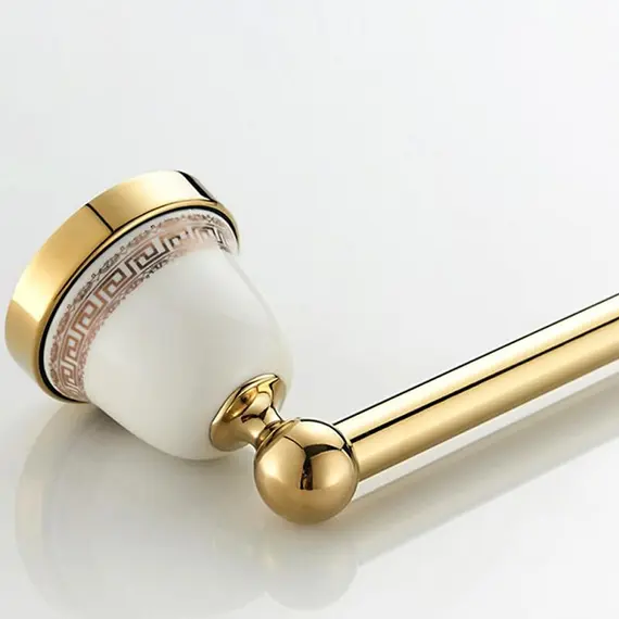 Полотенцедержатель Ledeme L3601G золотой, изображение 5