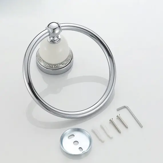 Полотенцедержатель на присосках Ledeme L3604 хром, изображение 5