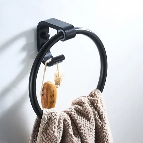 Полотенцедержатель Ledeme L5504 черный, изображение 7