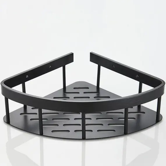 Полочка для ванной Ledeme L5507-1 черный, изображение 2