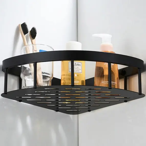 Полочка для ванной Ledeme L5507-1 черный, изображение 6
