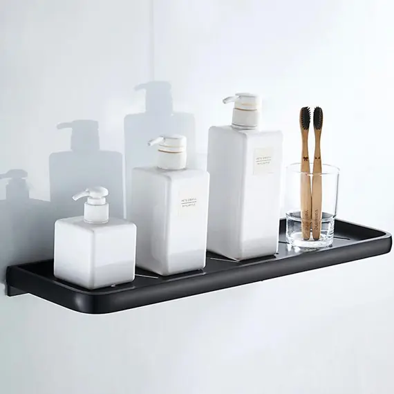 Полочка для ванной Ledeme L5507 черный, изображение 6