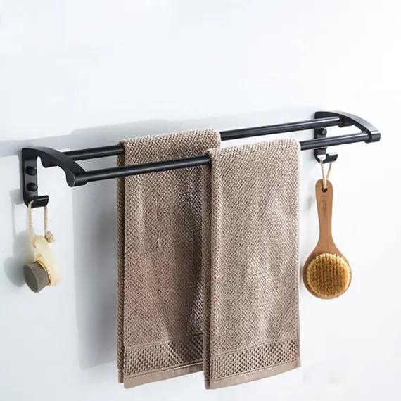 Полотенцедержатель Ledeme L5509 черный, изображение 6