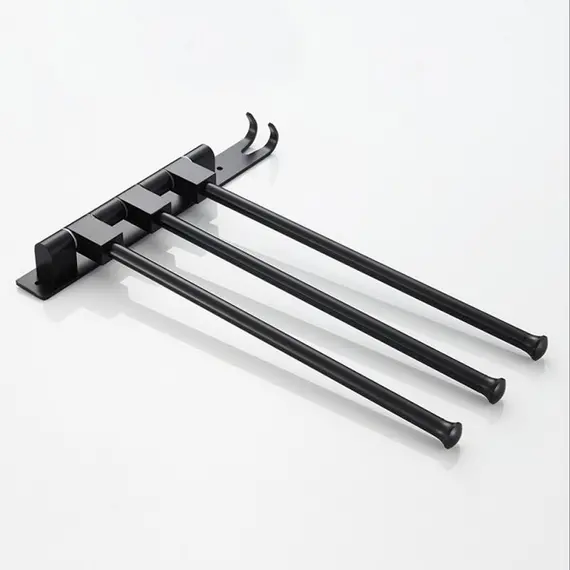 Полотенцедержатель Ledeme L5513 черный, изображение 3