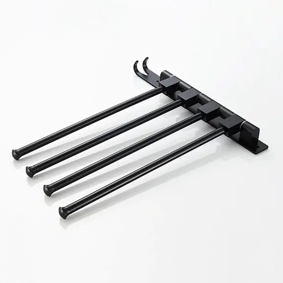 Полотенцедержатель Ledeme L5514 черный, изображение 3