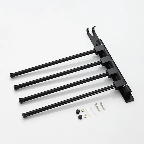 Полотенцедержатель Ledeme L5514 черный, изображение 5