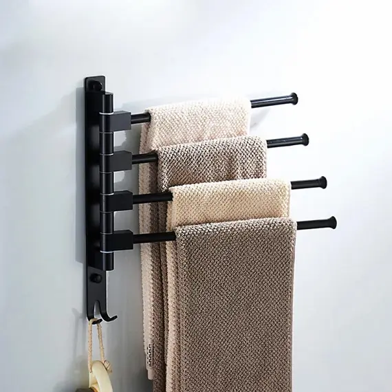 Полотенцедержатель Ledeme L5514 черный, изображение 6