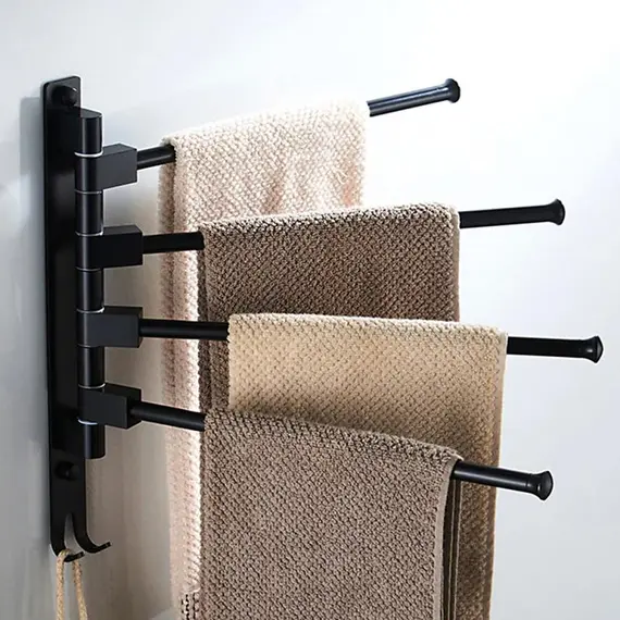 Полотенцедержатель Ledeme L5514 черный, изображение 7