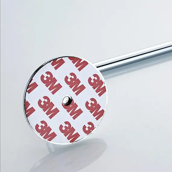 Полкодержатель самоклеящийся Ledeme L5701 хром, изображение 5