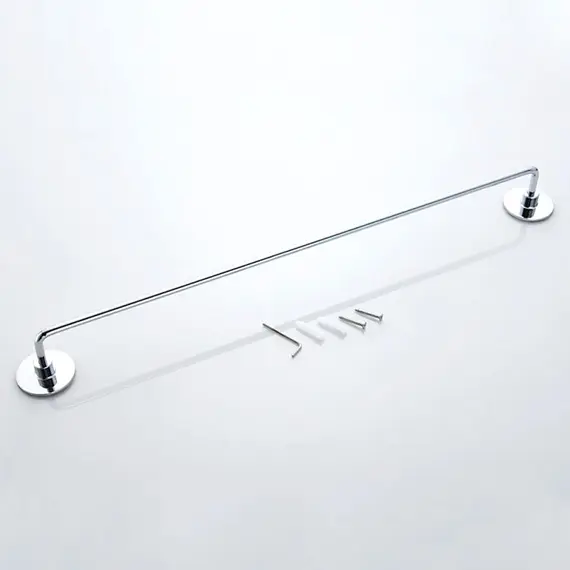 Полкодержатель самоклеящийся Ledeme L5701 хром, изображение 7