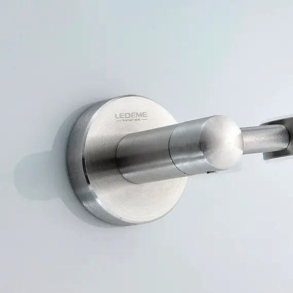 Стакан для ванной Ledeme L71706 нержавеющая сталь, изображение 4