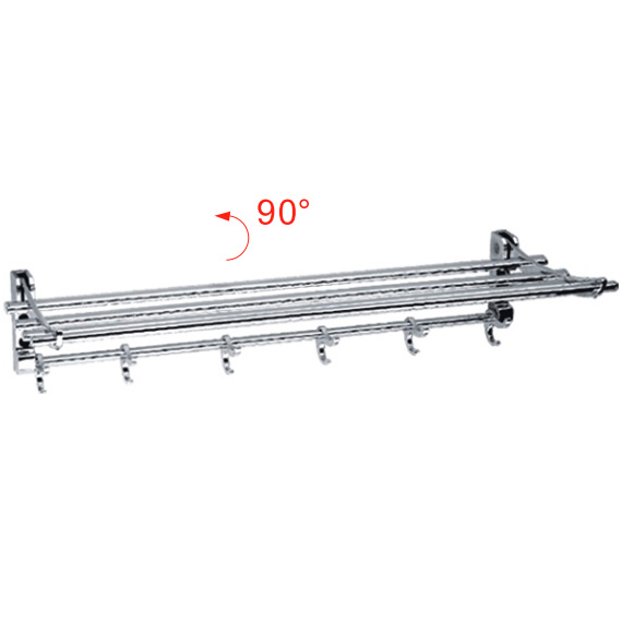 Металлическая полка Ledeme L806 хром