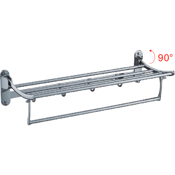 Полка металлическая Ledeme L809 хром