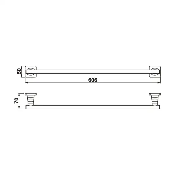 Полотенцедержатель Rose RG1517H, изображение 2