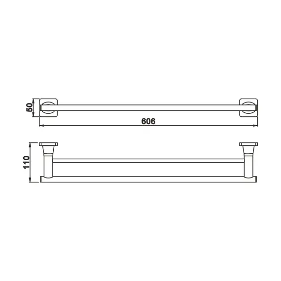 Полотенцедержатель Rose RG1527H, изображение 2