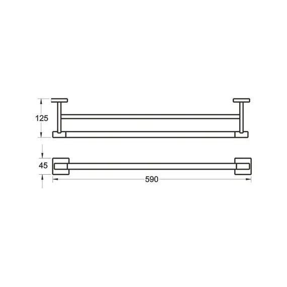 Полотенцедержатель Rose RG3027H, изображение 2
