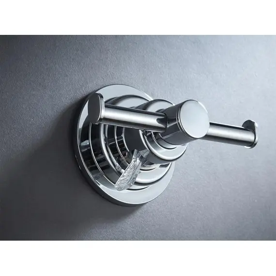 Двойной крючок Gerhans K24205 на присосках хром, изображение 3