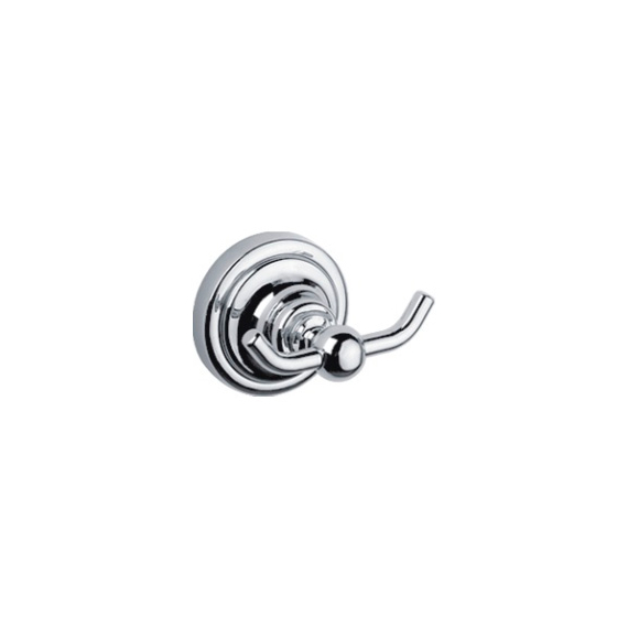 Двойной крючок Ledeme L1405-2 хром