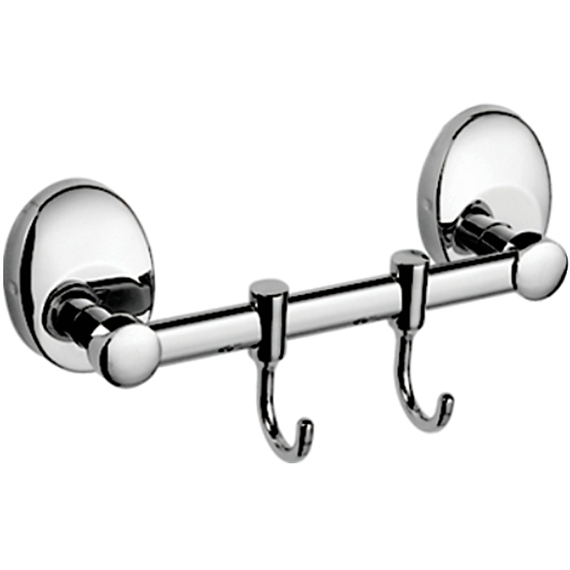 Держатель с 2-мя крючками Ledeme L3315-2 хром