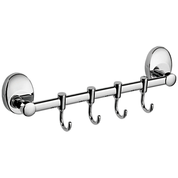 Держатель с 4-мя крючками Ledeme L3315-4 хром