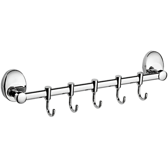 Держатель с 5-ю крючками Ledeme L3315-5 хром